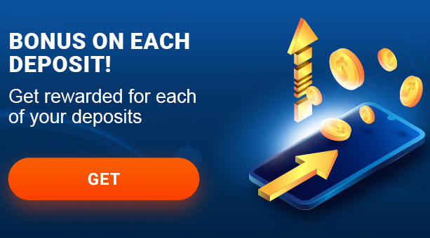 Get rewarded for each on your deposits
